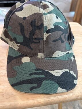 Camouflage Baseball Cap - Green Camo